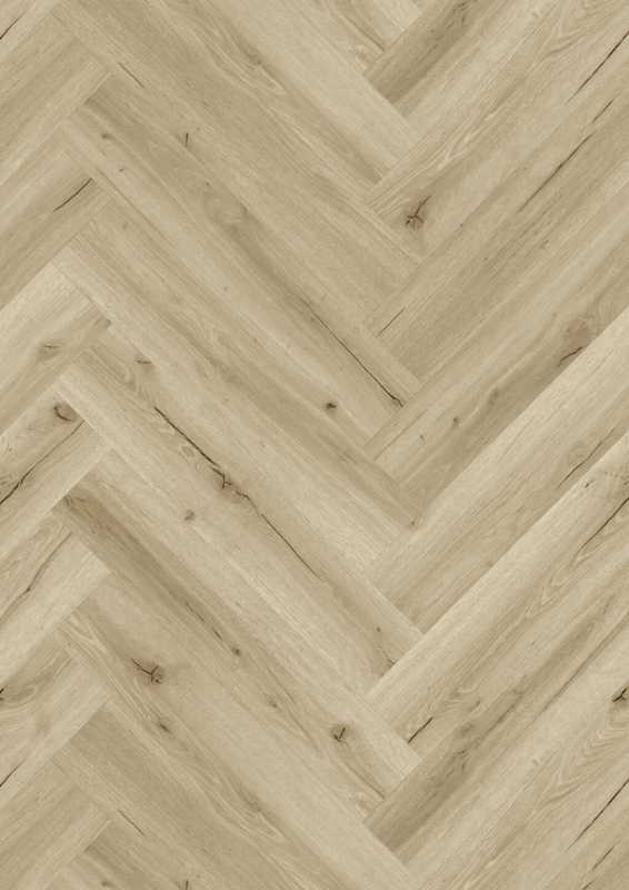 Vinylová podlaha D555 Wooden Styles Herringbone Eiche creme, 6702