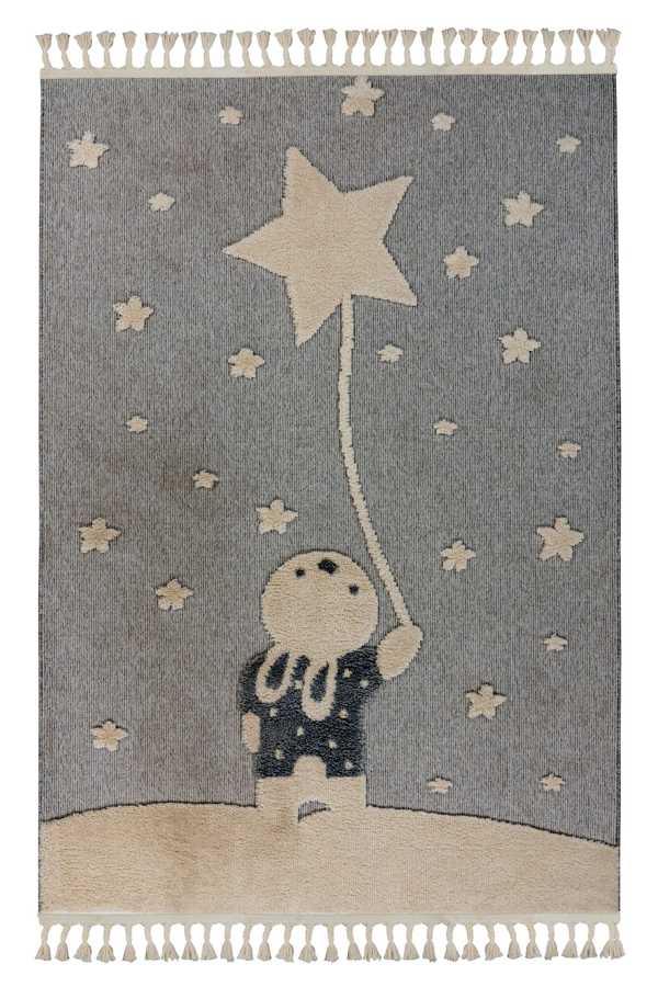 Dětský kusový koberec Fano 393 Rabbit Star