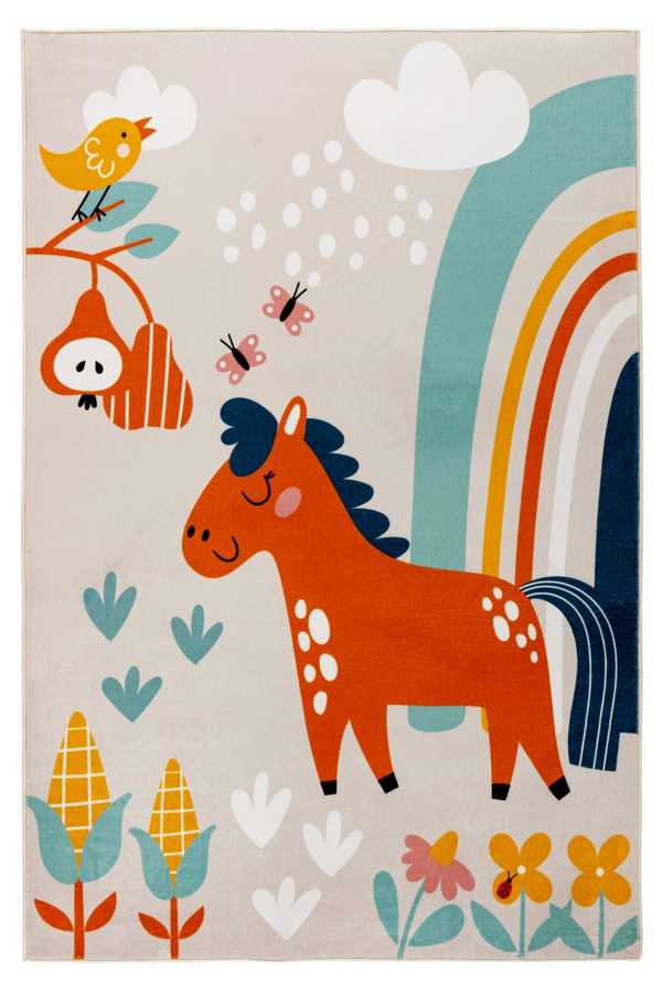 Dětský kusový koberec Magic Kids 107 Proud Horse