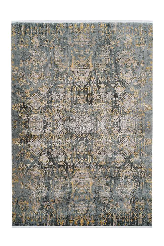 Kusový koberec Orsay 700 Grey Yellow